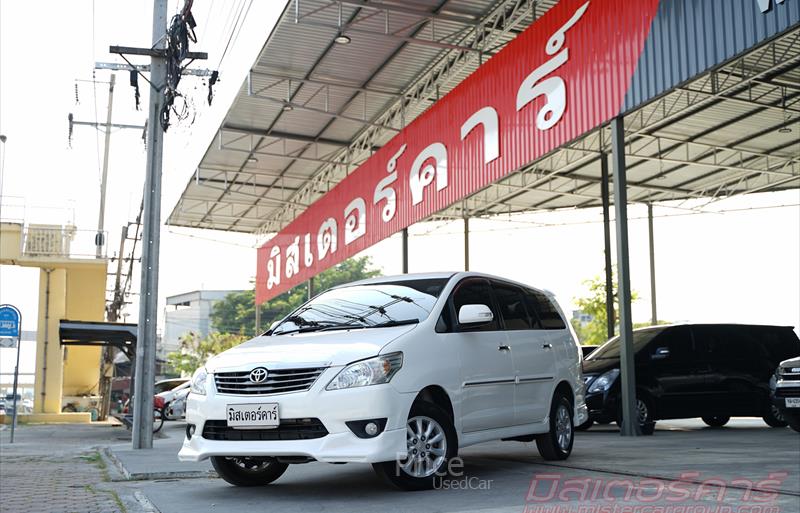 รถตู้มือสอง TOYOTA INNOVA รถปี 2013
