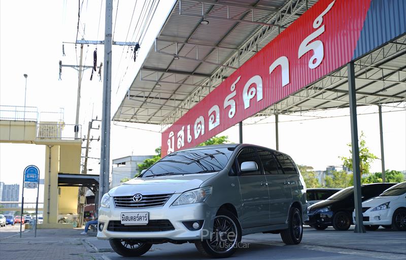 รถตู้มือสอง TOYOTA INNOVA รถปี 2013