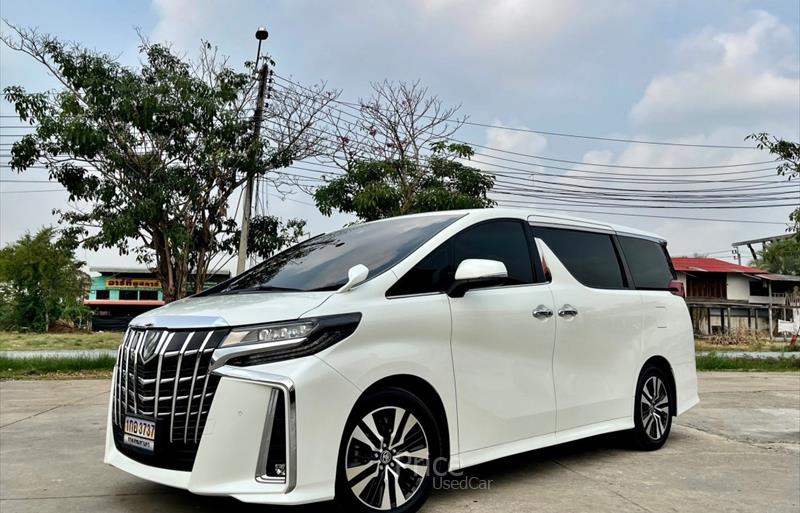 รถตู้มือสอง TOYOTA ALPHARD รถปี 2023