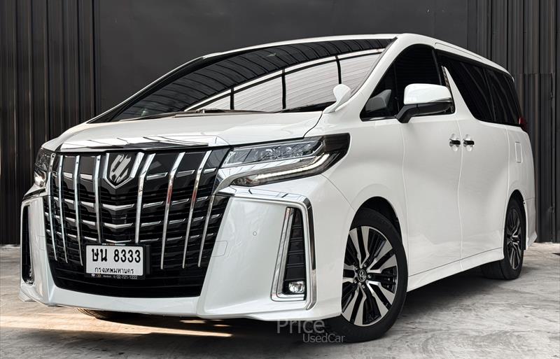 รถตู้มือสอง TOYOTA ALPHARD รถปี 2019