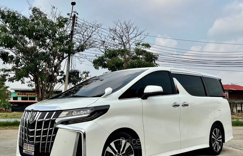 รถตู้มือสอง TOYOTA ALPHARD รถปี 2023