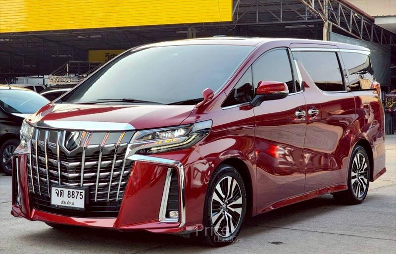 รถตู้มือสอง TOYOTA ALPHARD รถปี 2019