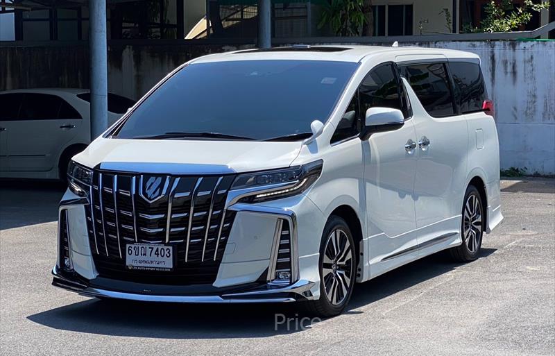 รถตู้มือสอง TOYOTA ALPHARD รถปี 2023
