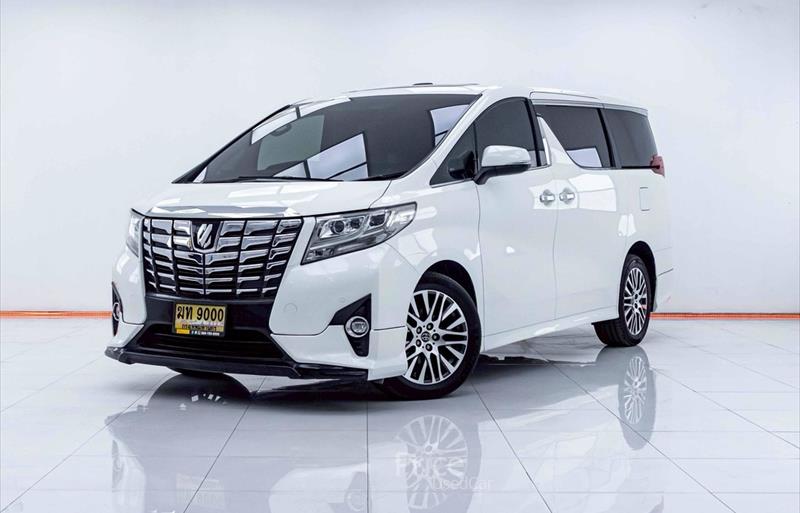 รถตู้มือสอง TOYOTA ALPHARD รถปี 2017
