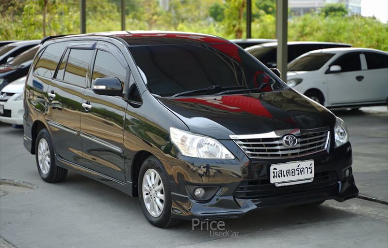 รถตู้มือสอง TOYOTA INNOVA รถปี 2012