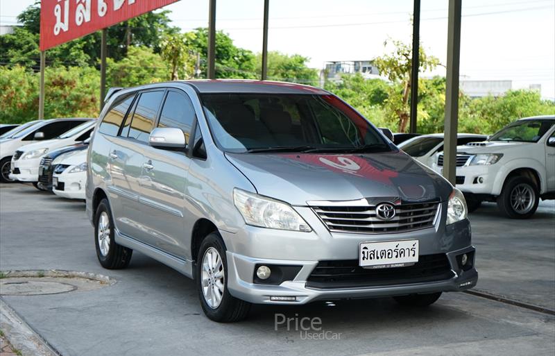 รถตู้มือสอง TOYOTA INNOVA รถปี 2015