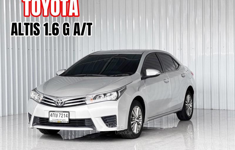 รถเก๋งมือสอง TOYOTA ALTIS รถปี 2016 รถเก๋งมือสอง TOYOTA ALTIS รถปี 2016