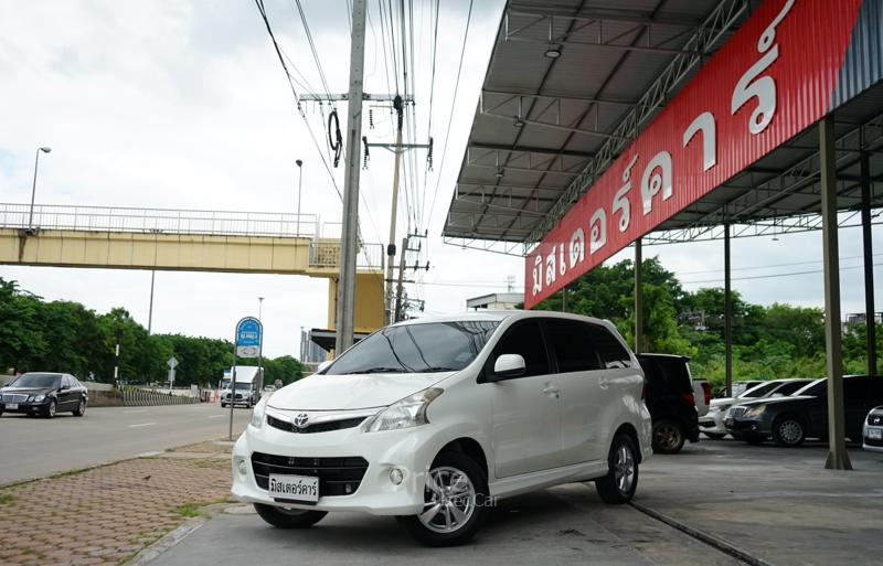 รถเก๋งมือสอง TOYOTA AVANZA รถปี 2013 รถเก๋งมือสอง TOYOTA AVANZA รถปี 2013