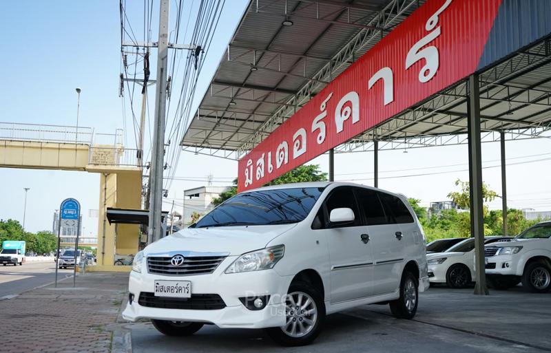 รถตู้มือสอง TOYOTA INNOVA รถปี 2013