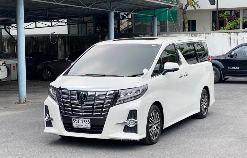 รถตู้มือสอง TOYOTA ALPHARD รถปี 2015