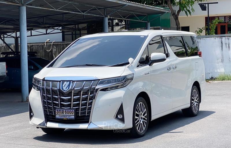 รถตู้มือสอง TOYOTA ALPHARD รถปี 2018
