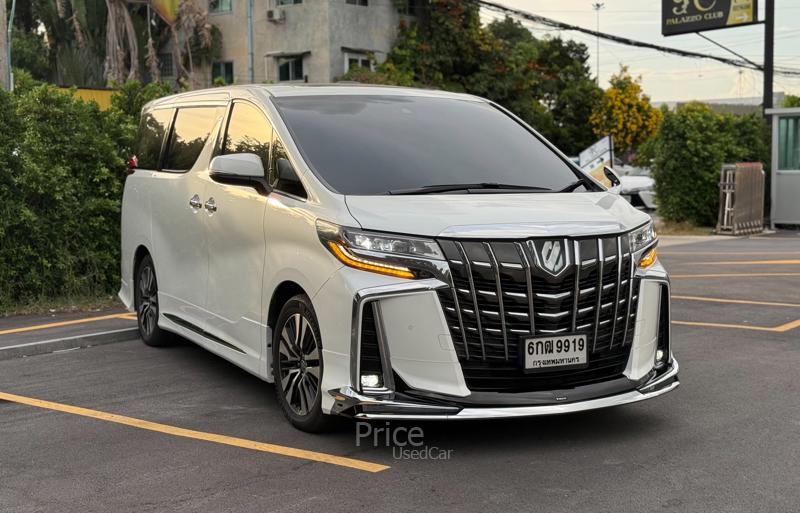 รถตู้มือสอง TOYOTA ALPHARD รถปี 2021