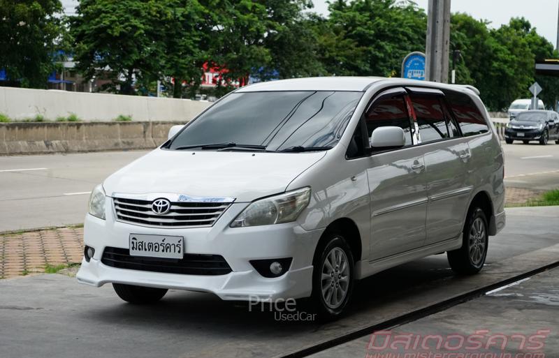 รถตู้มือสอง TOYOTA INNOVA รถปี 2012