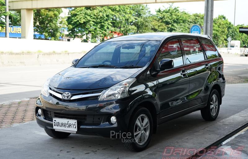 รถเก๋งมือสอง TOYOTA AVANZA รถปี 2012