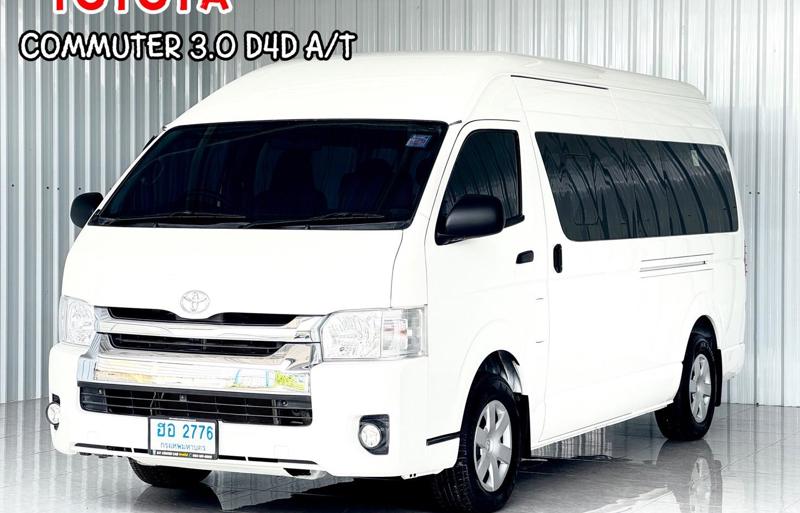 รถตู้มือสอง TOYOTA COMMUTER รถปี 2018 รถตู้มือสอง TOYOTA COMMUTER รถปี 2018