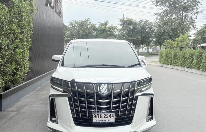 รถตู้มือสอง TOYOTA ALPHARD รถปี 2021 รถตู้มือสอง TOYOTA ALPHARD รถปี 2021