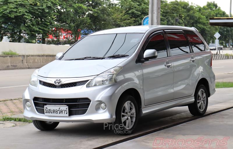 รถเก๋งมือสอง TOYOTA AVANZA รถปี 2013