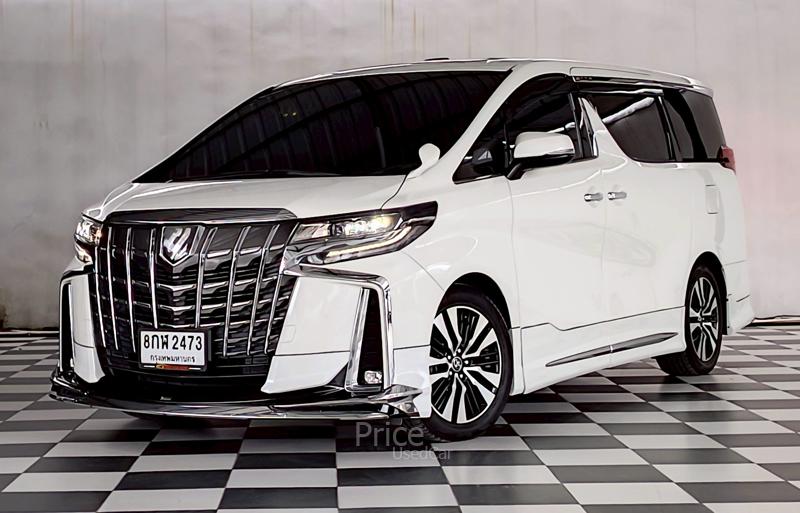 รถตู้มือสอง TOYOTA ALPHARD รถปี 2019