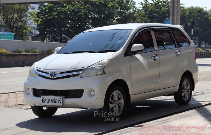 รถเก๋งมือสอง TOYOTA AVANZA รถปี 2013