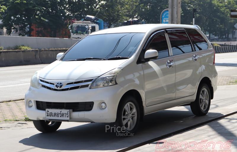 รถเก๋งมือสอง TOYOTA AVANZA รถปี 2013
