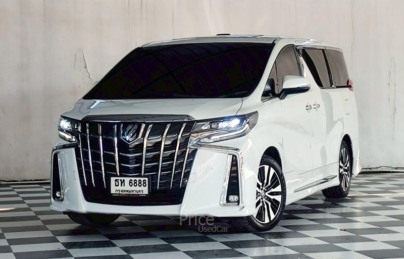 รถตู้มือสอง TOYOTA ALPHARD รถปี 2022