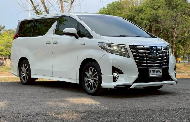 รถตู้มือสอง TOYOTA ALPHARD รถปี 2016
