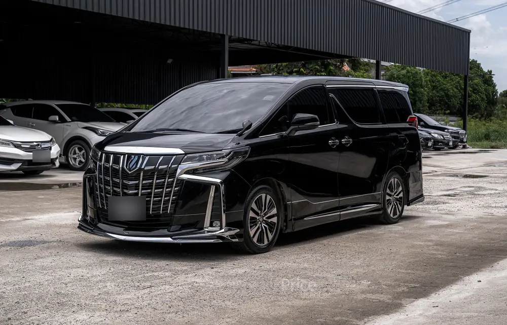 รถตู้มือสอง TOYOTA ALPHARD รถปี 2019