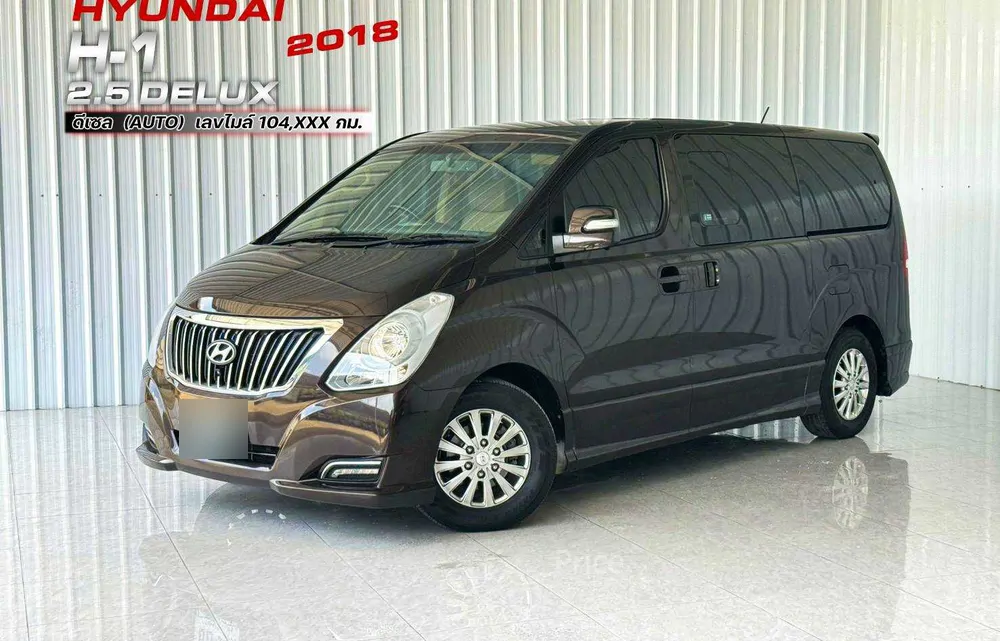 รถตู้มือสอง HYUNDAI H-1 รถปี 2018
