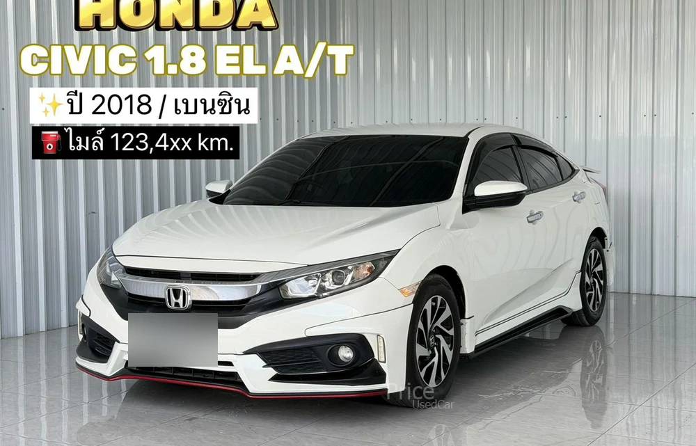 รถเก๋งมือสอง HONDA CIVIC รถปี 2018