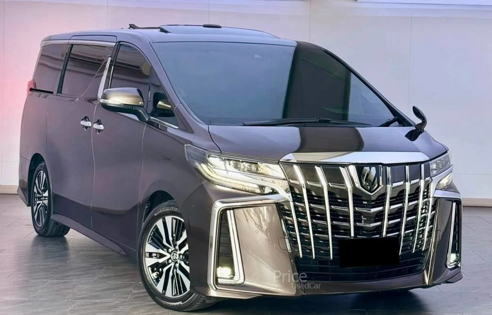 รถตู้มือสอง TOYOTA ALPHARD รถปี 2021