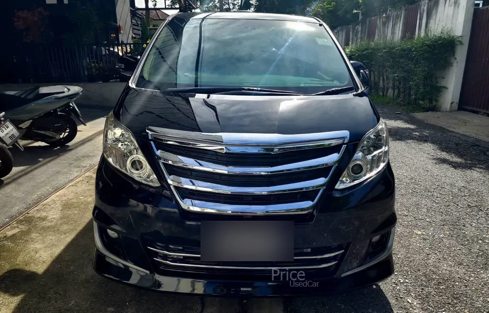 รถตู้มือสอง TOYOTA ALPHARD รถปี 2012