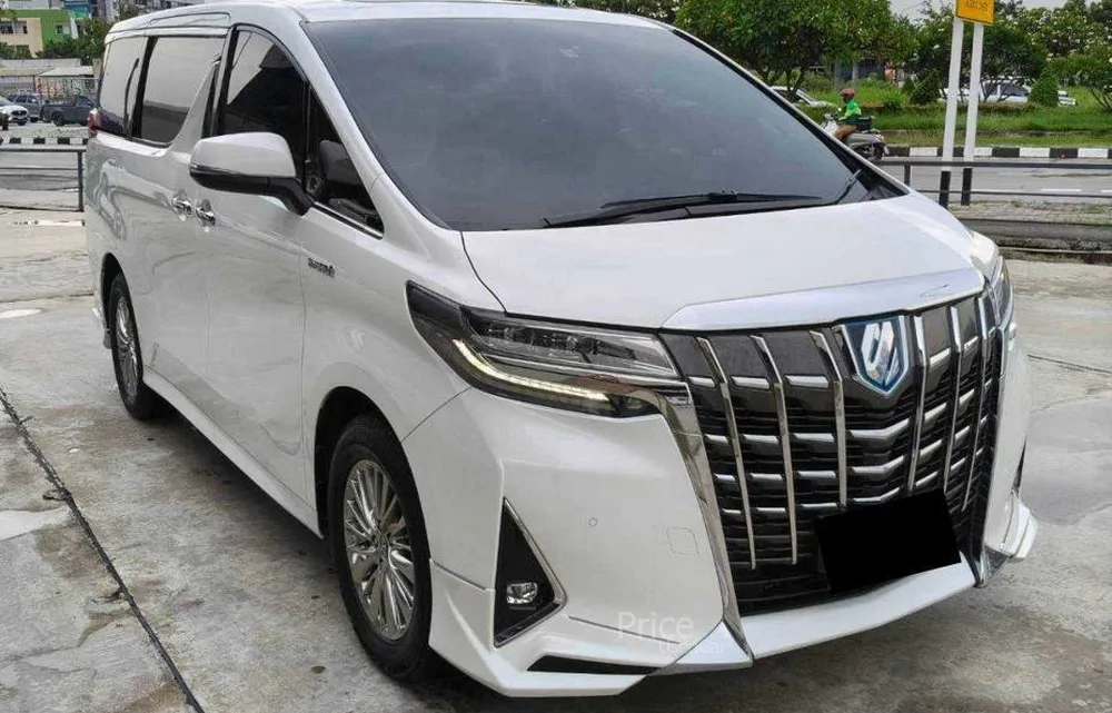 รถตู้มือสอง TOYOTA ALPHARD รถปี 2018